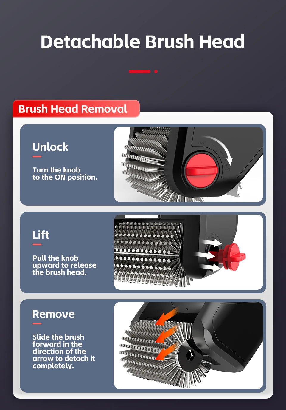 Upgraded Electric Grill Brush Cordless Rechargeable Grill Cleaning Brush 90-Min Runtime Stainless Steel Brush Cleaner for BBQ