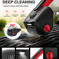 Upgraded Electric Grill Brush Cordless Rechargeable Grill Cleaning Brush 90-Min Runtime Stainless Steel Brush Cleaner for BBQ