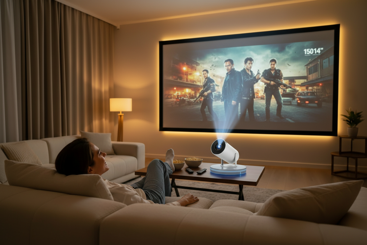After - Projector on the Right